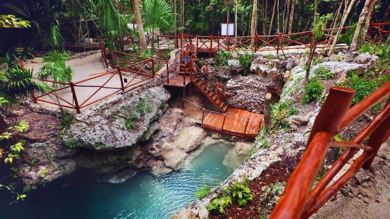 Cancún: Cenotes Adventure with Tequila Tasting & Mayan Snack - Three cenotes give this half-day real variety