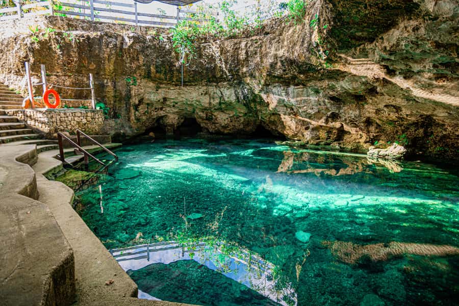Cancun: Cenotes El Retoño entrance with transportation, lunch, and guided tour. - The first hour: orientation by bike and on foot