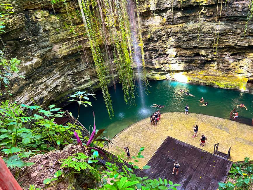 Cancun: Chichen Itza, Cenote & Valladolid Tour with Lunch - Transport, pickup, and group pace