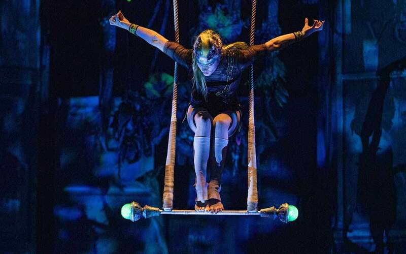 Cancún: Cirque du Soleil JOYÀ Entry Ticket and Transfer - The JOYÀ performance and the Epik act