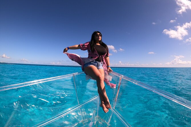 Cancún Clear Boat 90 minutes tour perfect for photos and families - Key points to know before you book