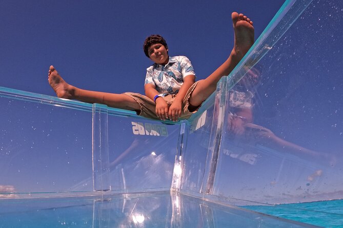 Cancún Clear Boat 90 minutes tour perfect for photos and families - Who will get the most from this boat ride