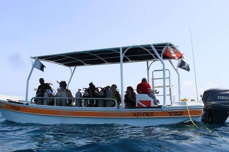 Cancun: Dive Underwater Museum & Manchones Reef - First stop: the Underwater Museum