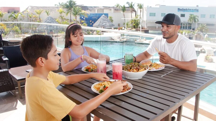 CANCUN: Dolphin Swim Adventure with buffet and soft drinks - How this compares with other Cancun dolphin programs