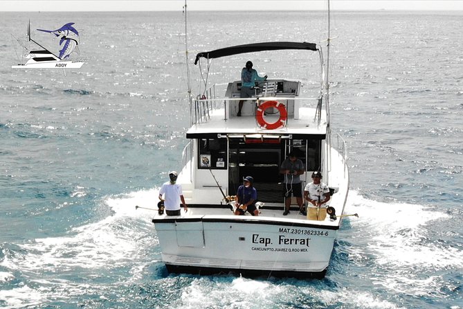 Cancun fishing charter if you don't fish you don't pay 46ft yacht 12pax 25P14 - Who will get the best value