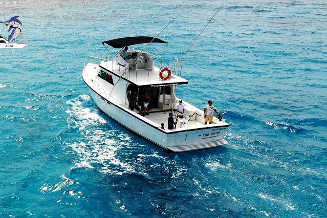 Cancun fishing charter if you don't fish you don't pay 46ft yacht 12pax 25P14 - What the four-hour outing is really like