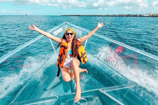 Cancun Glass Boat Sightseeing Cruise - What the marine life viewing is really like