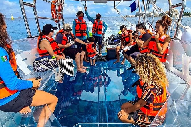 Cancun Glass Boat Sightseeing Cruise - Timing, check-in, and cancellation details