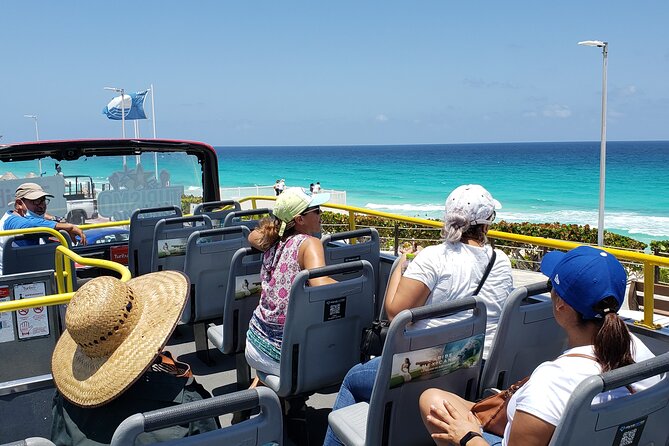 Cancun Guided Bus City Tour (from Cancun and Riviera Maya) - Cruising through the hotel zone and beside Nichupté Lagoon