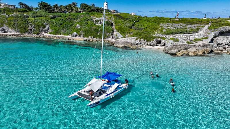 Cancun: Half Day Private Catamaran to Isla Mujeres - A private boat changes the feel of the day