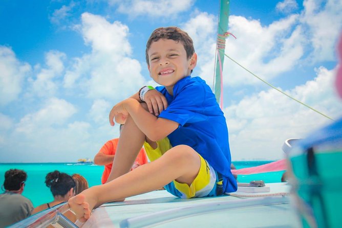 Cancun Half-Day Sailing Catamaran Cruise to Isla Mujeres - Sailing across Cancun’s turquoise water