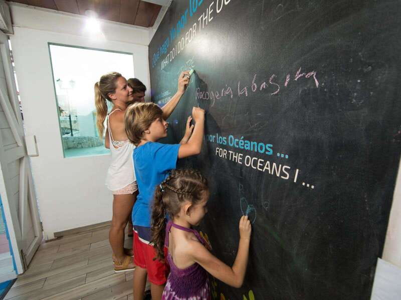 Cancún Interactive Aquarium Admission + Dolphin Presentation - Axolotls and the iPad zone