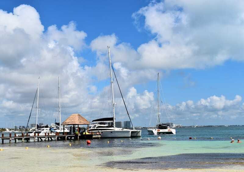 Cancun: Isla Mujeres Catamaran with buffet, drinks & snorkel - Snorkeling at El Meco Reef