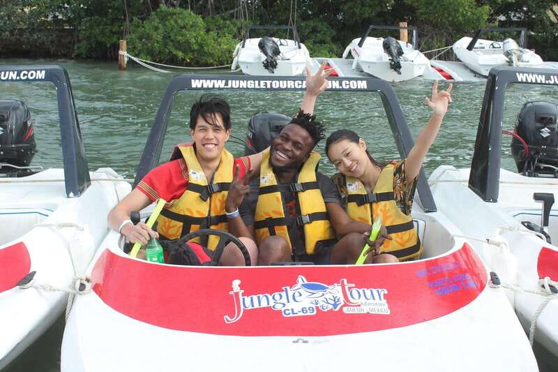 Cancun: Jungle Tour Adventure with Speedboat and Snorkeling - Taking the Wheel in Nichupté Lagoon