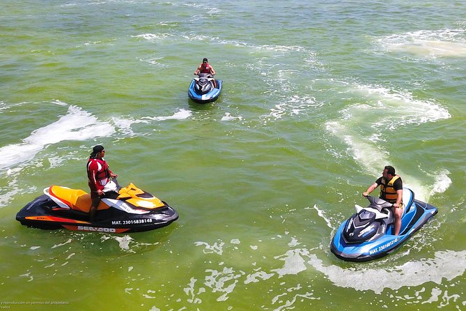 Cancun mangrove jet ski tour: 1 rider per jet ski - Riding your own Sea-Doo through Cancun’s mangroves
