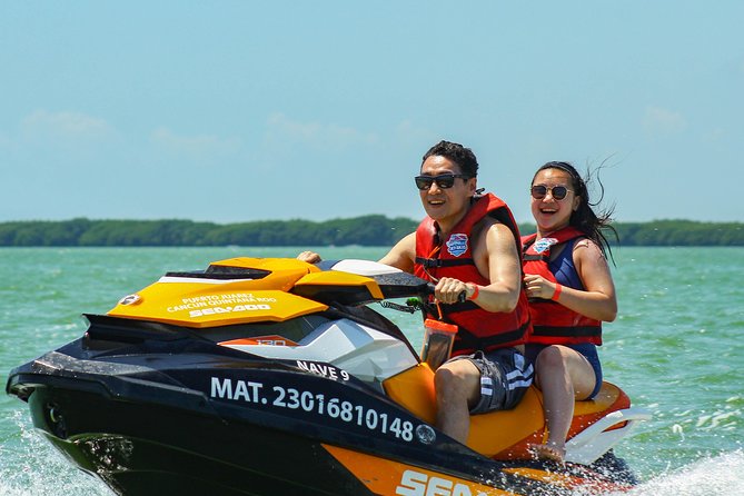 Cancun Mangrove Jet Ski Tour: 2 riders per jet ski - Weight limits and group size you need to check