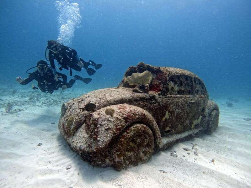 Cancun: Musa Underwater Museum & Reef Discover Scuba Diving - The 30-minute speedboat ride