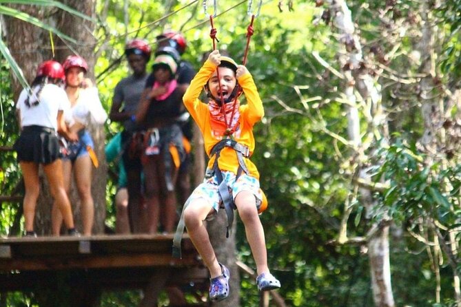 Cancun Off-road: ATVs trip, Ziplines, Cenote swim & Tasty Snacks - The cenote is the payoff after the dusty activities