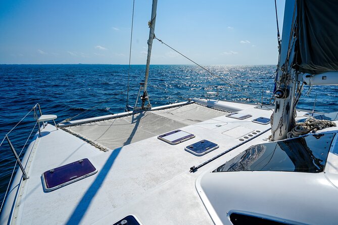 Cancun Private Catamaran Cruise– Open Bar & Snorkeling Experience - An open bar that supports a relaxed afternoon