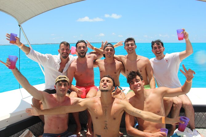 Cancun: Private Catamaran with Open Bar & Snorkeling Option - The open bar and on-board atmosphere