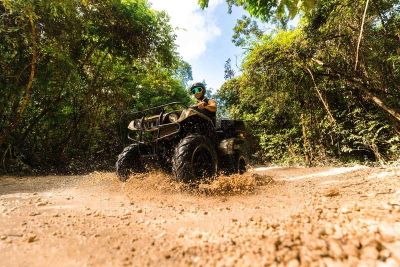 Cancun & Riviera Maya: ATV, Zipline, & Cenote Combo Tour - Three ziplines with a quick dose of adrenaline