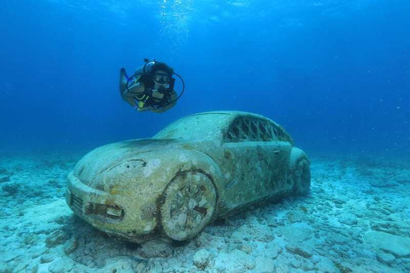 Cancun: Scuba Diving for Beginners, 2 Dives - First stop: MUSA Underwater Museum