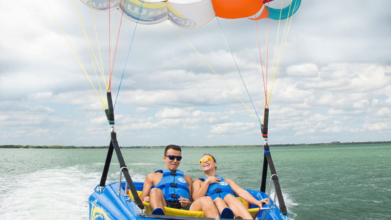 Cancún: Skyrider Parasailing Experience - What happens during the 30-minute activity