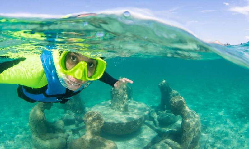 Cancun: Snorkeling Tour at MUSA The Underwater Museum - The 30-minute boat ride into Isla Mujeres Bay