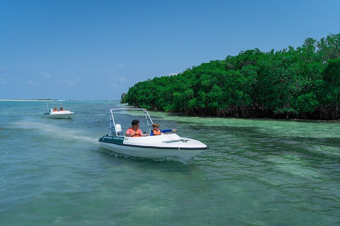 Cancun: Speedboat tour to a Virgin Beach - The value of the $138 group price