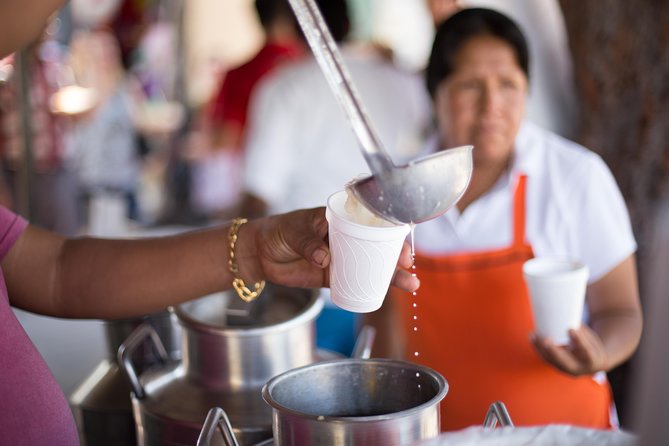Cancun Street Food Tour with Food Stalls, Local Market and Murals - Bonampak murals add color without taking over