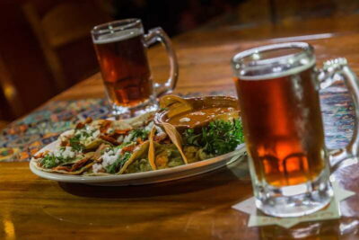 Taco & Local Beer Tasting Tour with transportation