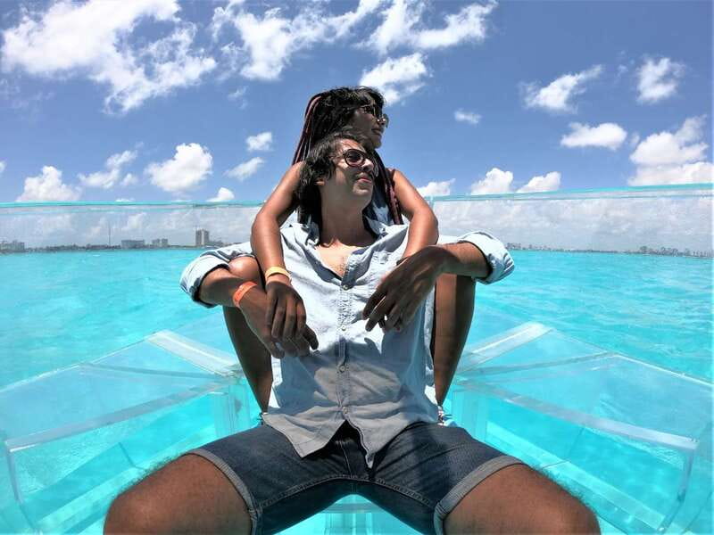 Cancun: Transparent Boat Tour with Drinks - What the clear boat changes