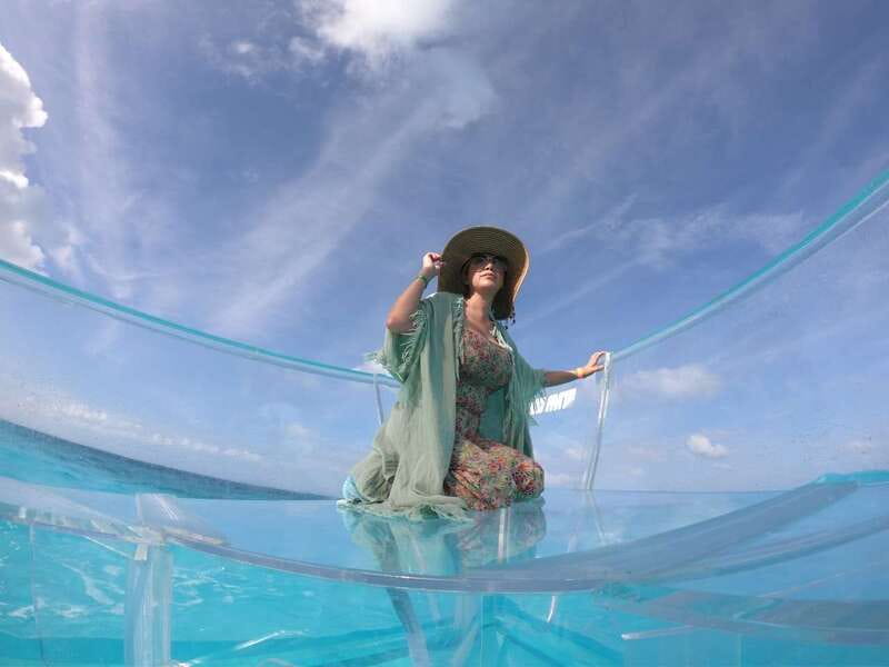 Cancun: Transparent Boat Tour with Drinks - Starting at Envatours Cancún