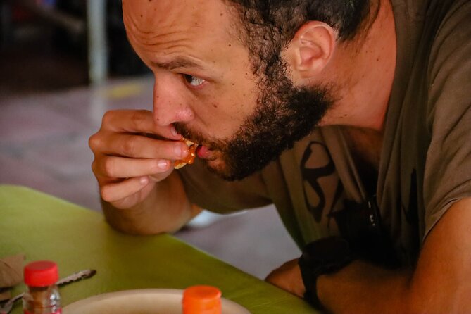 Cancun Walking Food Tour: Local Food, Markets, and Street Art. - Yucatecan-style sopes in Tulipanes