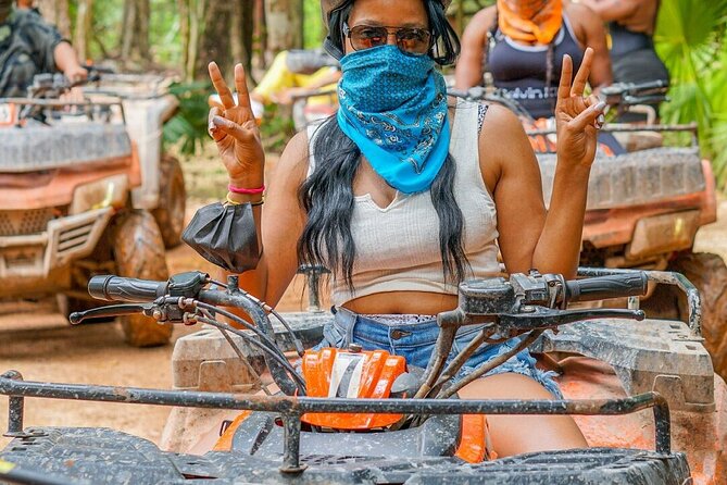 Cancun Wild Day: Zip Lines + ATVs + Cenote + Lunch - From Cancun’s hotels to the Puerto Morelos jungle