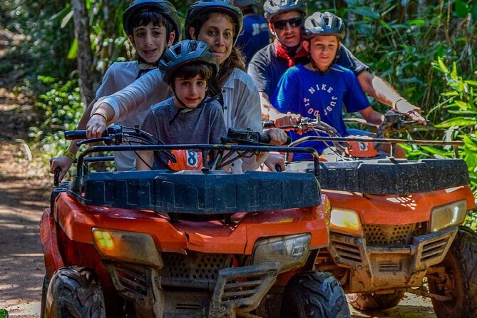 Cancun Wild Day: Zip Lines + ATVs + Cenote + Lunch - Cooling off in a cenote