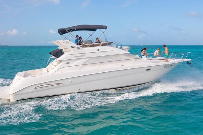 Cancún Yacht Rental SeaRay 46ft 25P13 - Choosing four or six hours