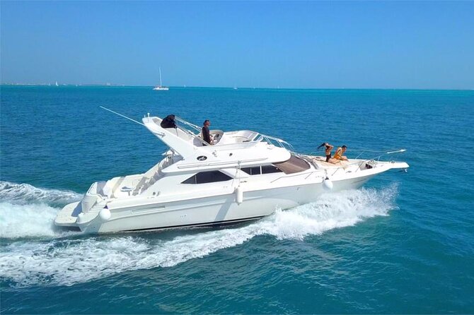 Cancun yachts rental YACHT 46 FT, 15 PAX MAX 25P12 - Drinks, Music, And What Costs Extra