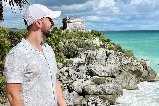 Casa Tortugas cenotes, Tulum Mayan site and Madre Naturaleza tour - Tulum ruins and the Caribbean view