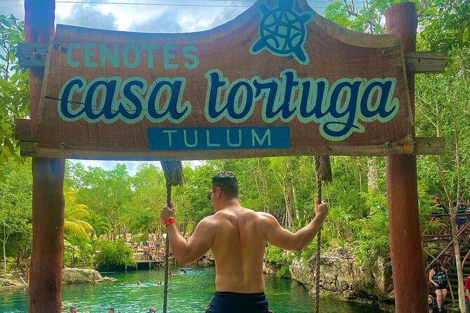 Casa Tortugas cenotes, Tulum Mayan site and Madre Naturaleza tour - Casa Tortuga: two open cenotes and two cave cenotes