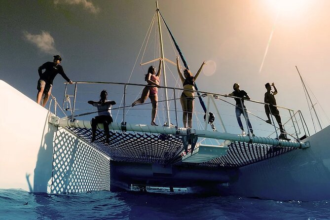 Catamaran Adventure Isla Mujeres with Snorkeling and Beach Club - Snorkeling the shallow El Meco reef