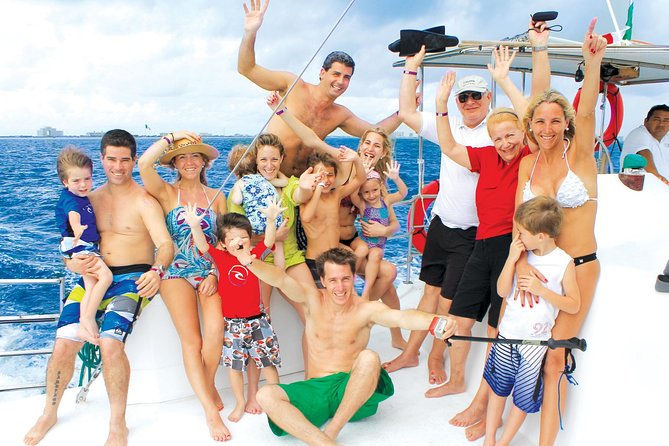 Catamaran Isla Mujeres Tour with Hotel Pick Up included - Hotel pickup or marina meeting point