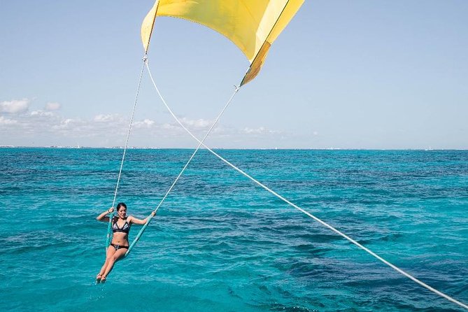 Catamaran Sail to Isla Mujeres with all inclusive from Cancun or Riviera Maya - Beach-club lunch and the longest rest period