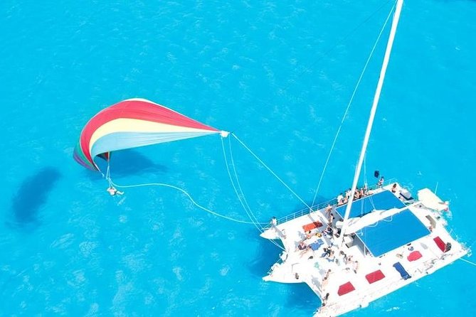 Catamaran Sailing to Isla Mujeres with Snorkeling, Lunch & Open Bar included - The snorkeling stop near Isla Mujeres
