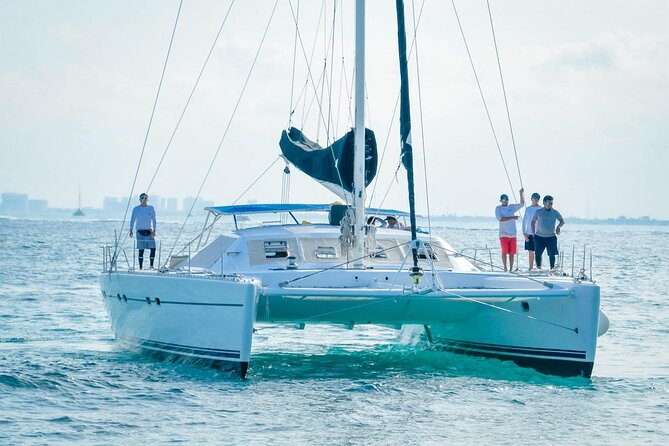 Catamaran to Isla Mujeres – Kids Go Free! (Only Pay Dock Fee) - Playa Norte and the island’s white sand
