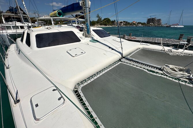 Catamaran to Isla Mujeres – Kids Go Free! (Only Pay Dock Fee) - The return trip and party atmosphere