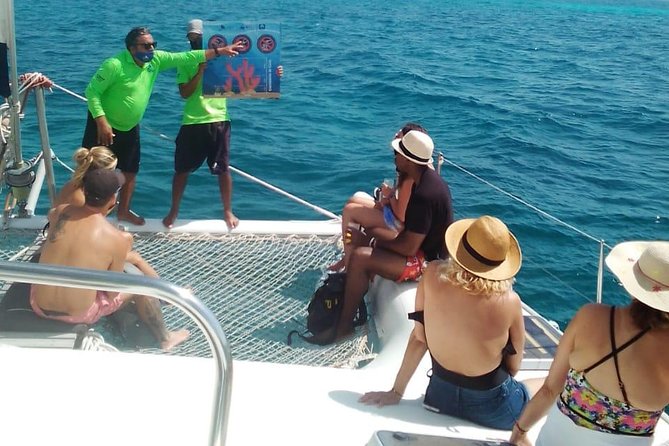 Catamaran to Isla Mujeres, Open bar, buffet, Beach Club Included - The main complaints and how to avoid disappointment