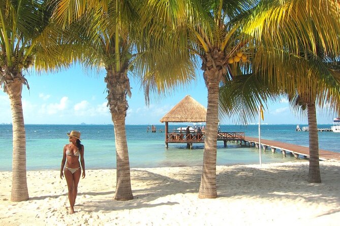 Catamaran to Isla Mujeres: Snorkel MUSA, Playa Norte & Buffet - One hour in Isla Mujeres town