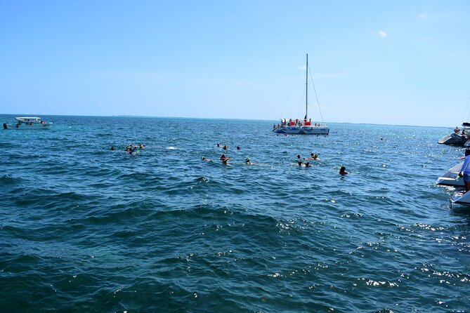 Catamaran Unlimited Adventure to Isla Mujeres" From Cancun - Playa Norte for beach time