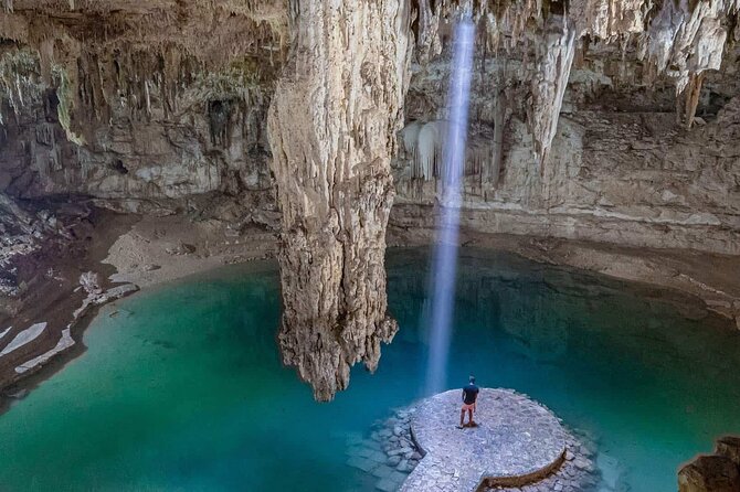 Chichen Itza + Cenote Suytun & Cenote Ik Kil + Valladolid - Cenote Suytun: dramatic photographs, limited freedom